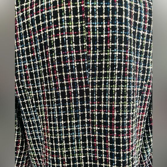 KORET zip front lined jacket with pockets, braid trim size 16. - Picture 4 of 9